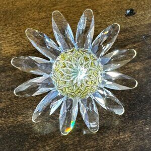 RETIRED Swarovski 1999 Society Member Renewal Gift - Yellow Daisy/Marguerite